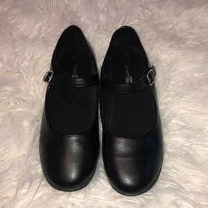 “Rule the School” girls uniform shoe